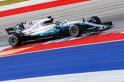 Hamilton dice que su auto necesitó "grandes cambios" en Austin