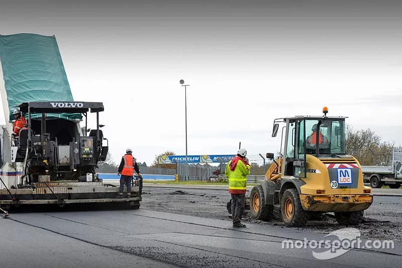 Umbau der Porsche-Kurven in Le Mans