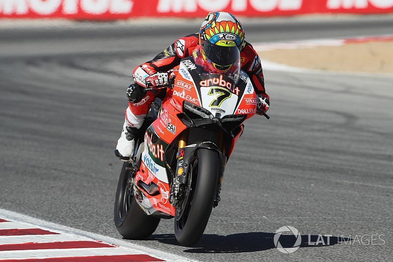 Laguna Seca WSBK: Davies beats Sykes to pole by 0.015s