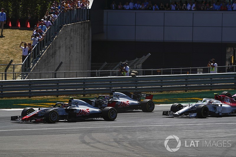 Haas: Grosjean apologised for Magnussen clash
