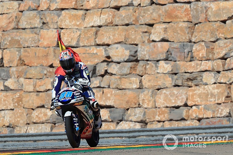 Fotogallery: ancora un sigillo per Martin nel GP d'Aragon di Moto3, ma Bezzecchi non molla