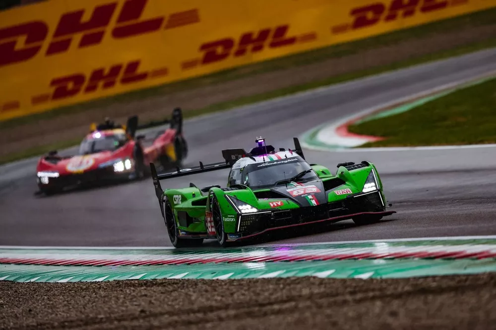 #63 Lamborghini Iron Lynx Lamborghini SC63: Mirko Bortolotti, Edoardo Mortara, Daniil Kvyat