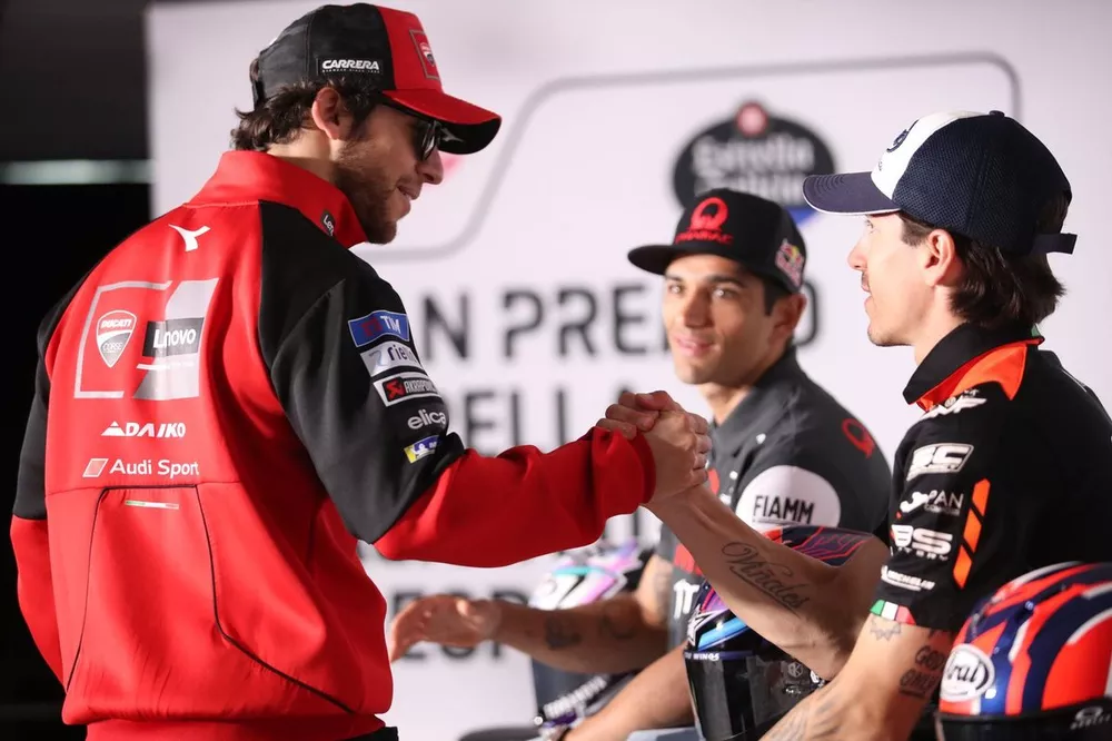 Enea Bastianini, Ducati Team, Maverick Vinales, Aprilia Racing Team