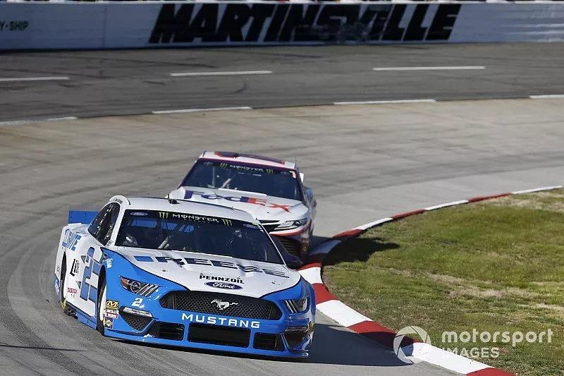Brad Keselowski, Team Penske, Ford Mustang Reese/DrawTite