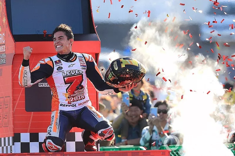 Le Champion du monde Marc Marquez, Repsol Honda Team