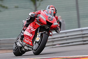 Petrucci tras lesionarse: “Caerse a 200 por hora no es agradable”