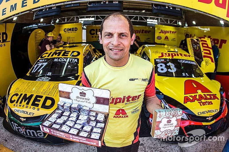 Marcelo Lu&iacute;s da Silva, mec&acirc;nico da Crown Racing