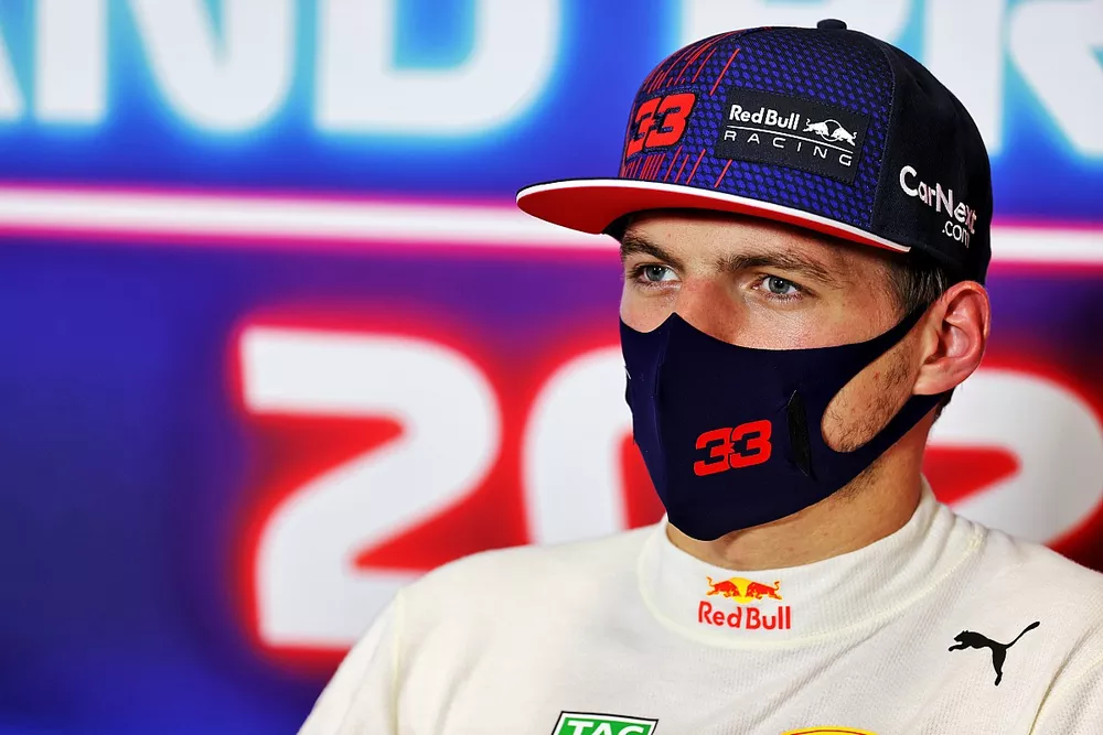 Max Verstappen, Red Bull Racing en conf&eacute;rence de presse