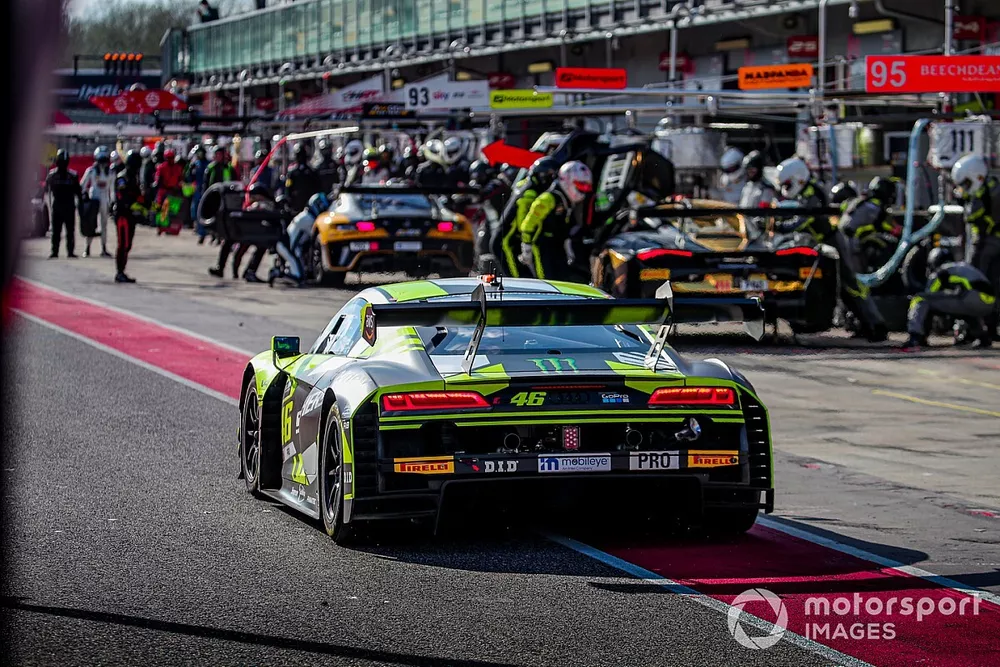 #46 Team WRT, Audi R8 LMS Evo II GT3: Nico M&uuml;ller, Fr&eacute;d&eacute;ric Vervisch, Valentino Rossi