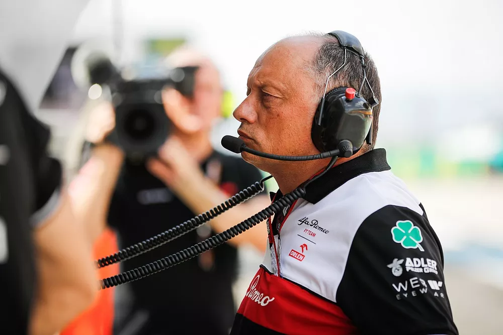 Frederic Vasseur, Team Principal of Alfa Romeo F1 Team