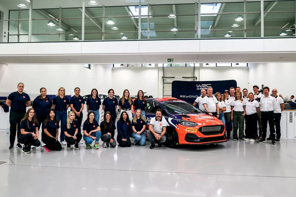 2024 WRC female program Poland, Team photo