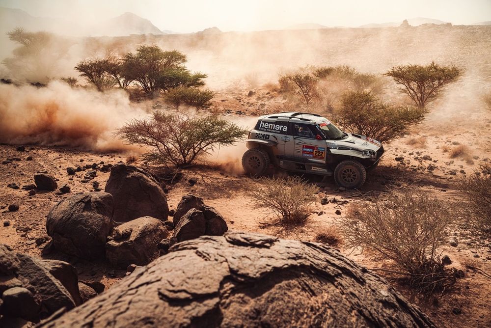 #222 X-Raid Mini JCW Team Mini: Guillaume De Mevius, Mathieu Baumel