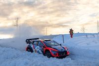 WRC Suecia: Neuville vuela para colocarse en el podio, con Evans l&iacute;der
