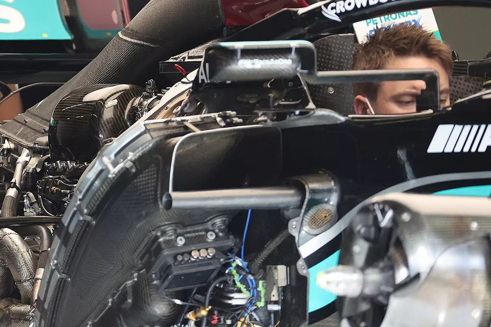 Il motore Mercedes F1