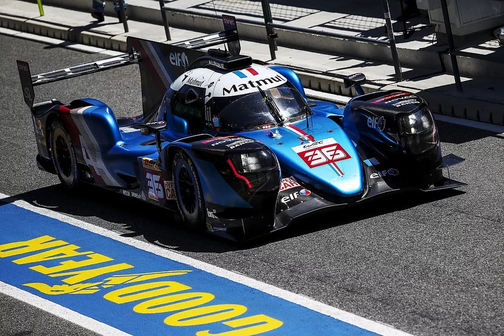 #36 Alpine Elf Matmut Alpine 480 Gibson: Andre Negrao, Nicolas Lapierre, Matthieu Vaxiviere 