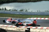 GP de Jap&oacute;n 1990 de F1: Senna se la devuelve a Prost
