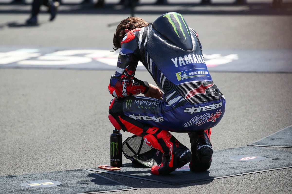 MotoGP | Quartararo attacca: "L'asfalto del Balaton Park sembrava cosparso d'olio"