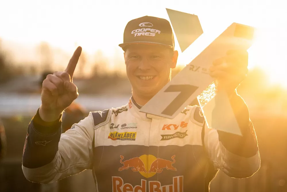 Podium: Johan Kristoffersson, KYB EKS JC Audi S1