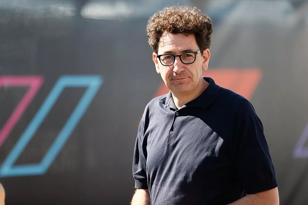 Mattia Binotto en el paddock