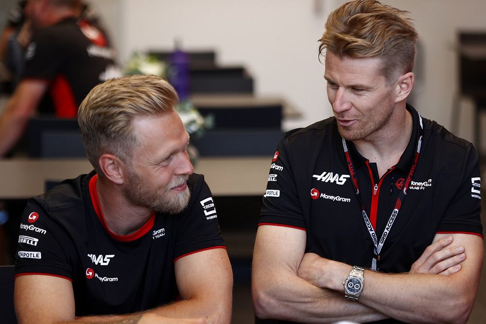Kevin Magnussen, Haas F1 Team Nico Hulkenberg, Haas F1 Team 