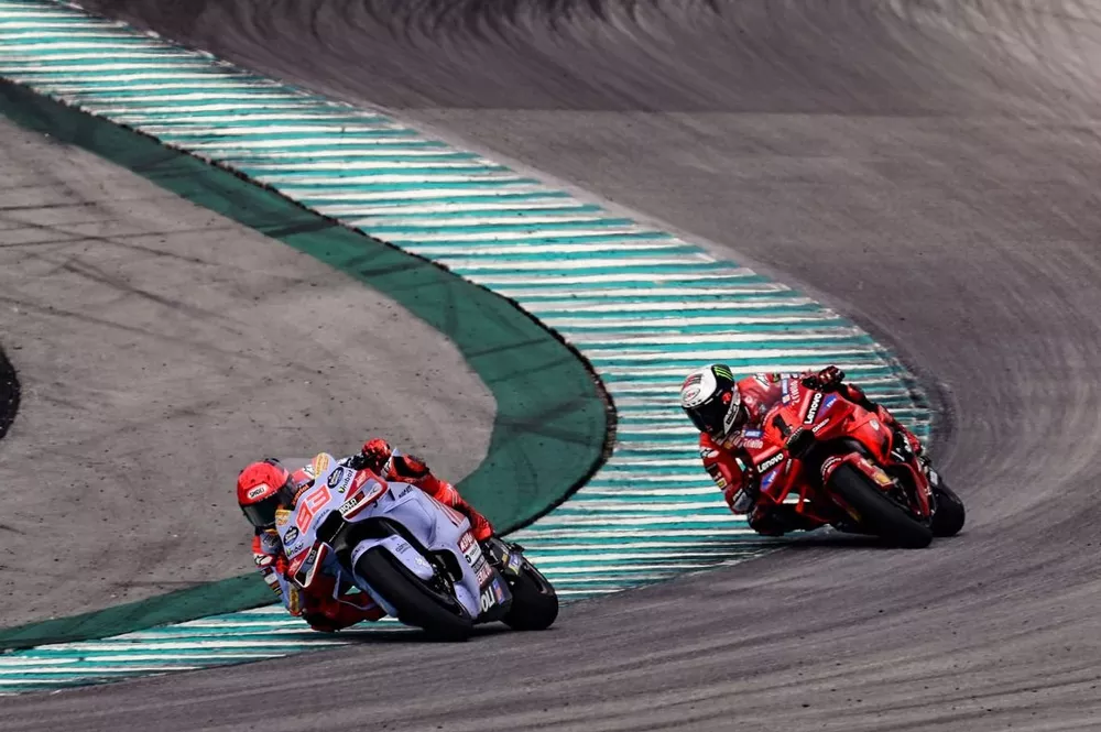 Marc M&aacute;rquez, Gresini Racing, Francesco Bagnaia, Ducati Team