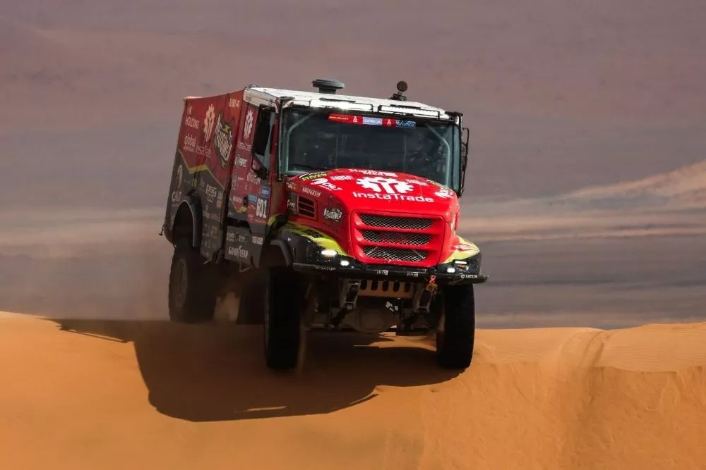 #601 Instatrade Loprais Team De Rooy FPT Iveco: Ales Loprais, Darek Rodewald, David Kripal
