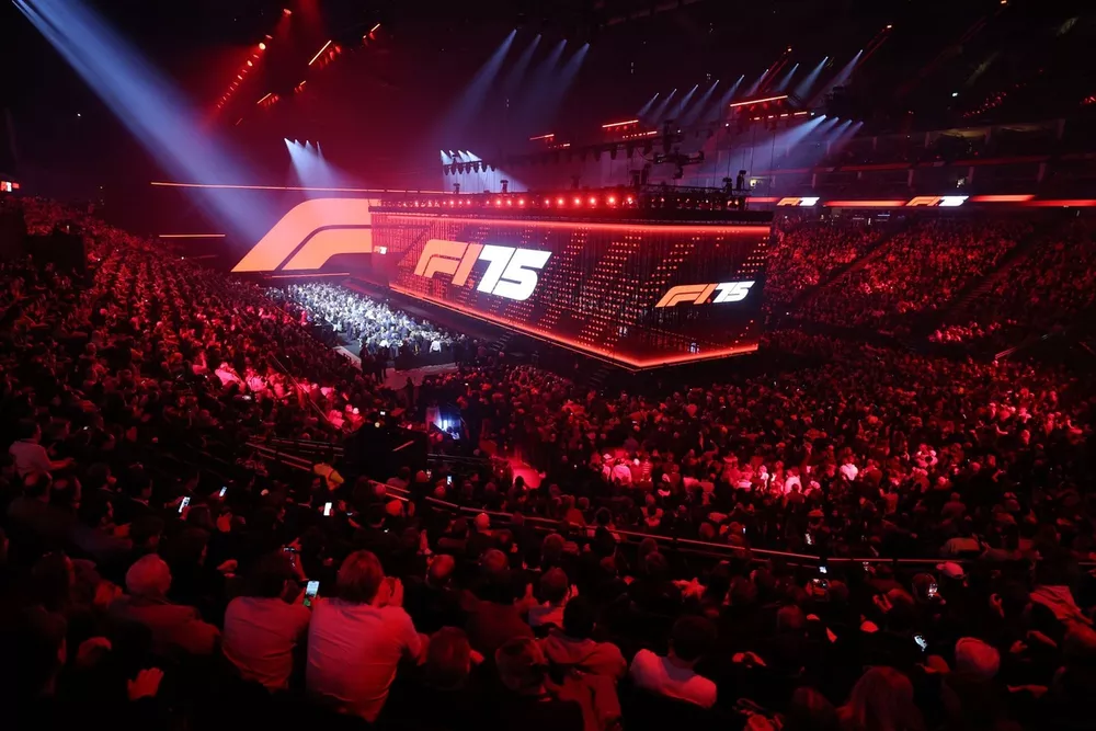 F1 75 show