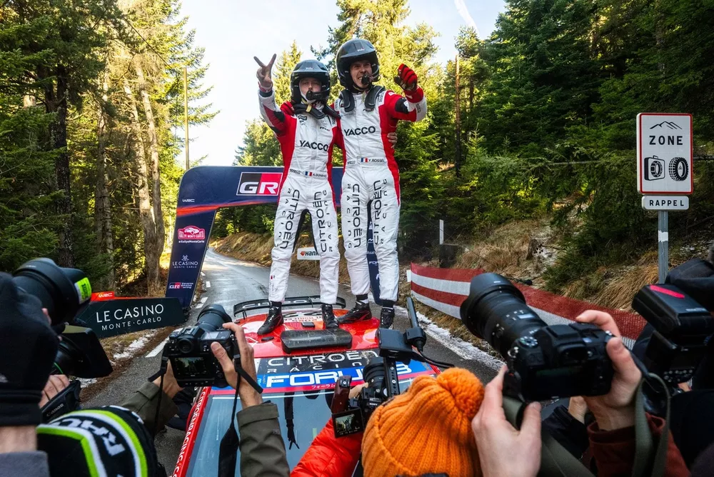 Winner WRC2, Yohan Rossel, Florian Barral, PH Sport Citroen C3 Rally2