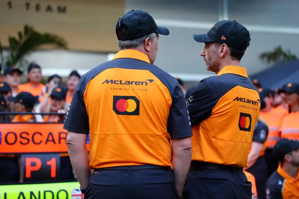 Andrea Stella, McLaren, Zak Brown, McLaren