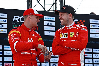 Kalahkan Vettel, Schumacher tak menyangka