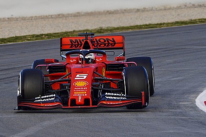 Vettel domineert eerste testdag van het jaar, vierde tijd Verstappen