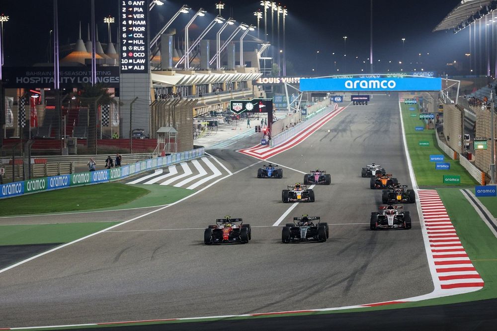 Lewis Hamilton, Ferrari, Andrea Kimi Antonelli, Mercedes, Esteban Ocon, Haas F1 Team