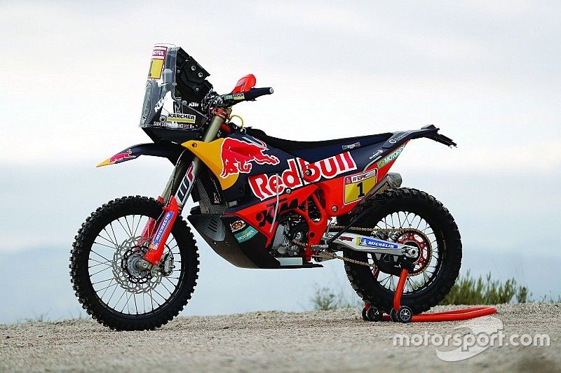 La moto de Sam Sunderland, Red Bull KTM Factory Team