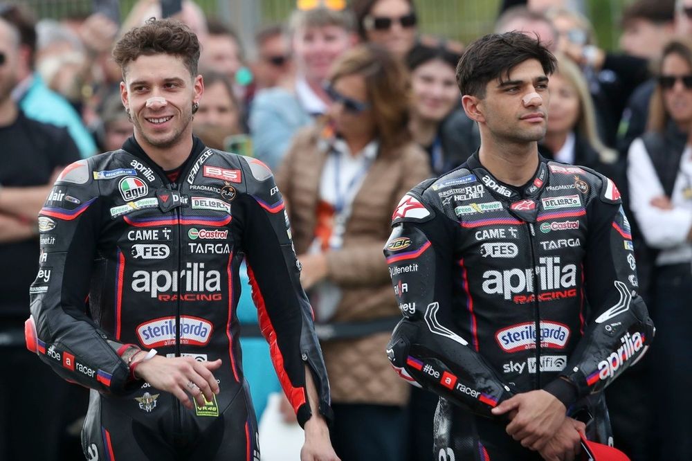 Jorge Mart&iacute;n, Aprilia Racing, Marco Bezzecchi, Aprilia Racing