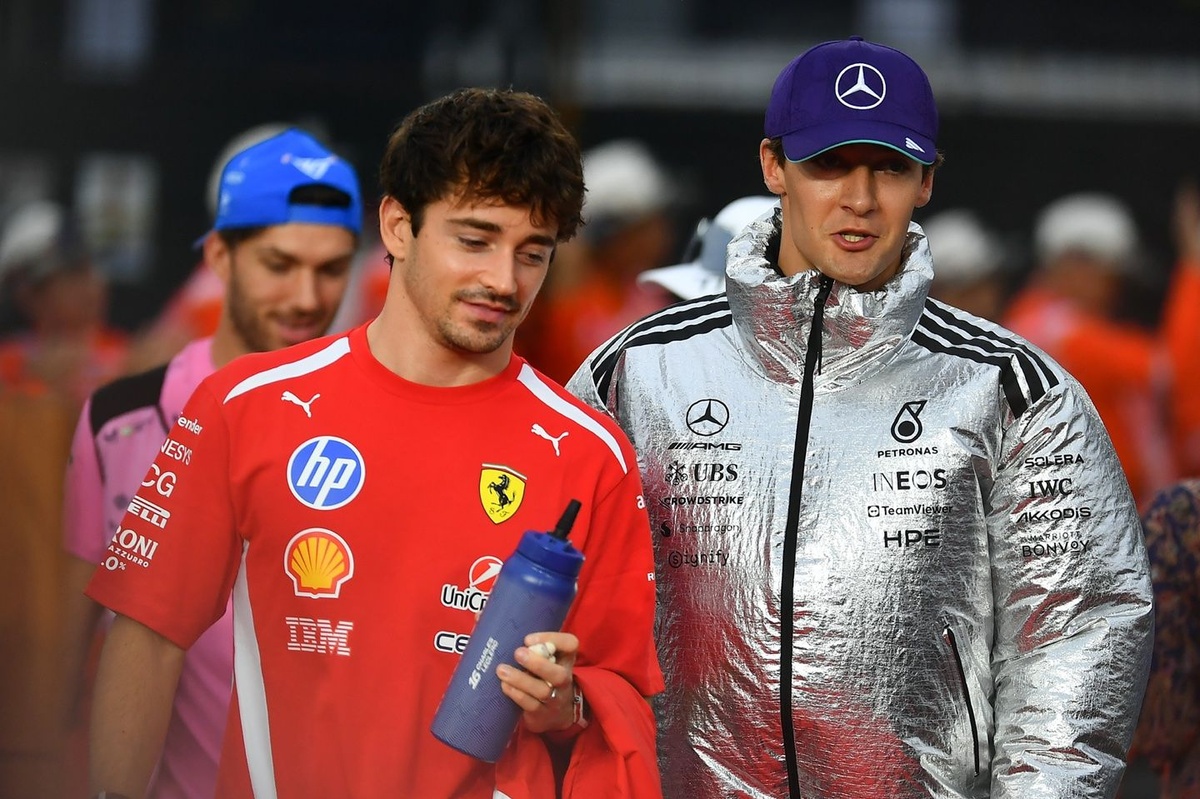 F1 Mexican GP: Ferrari's Turbo Edge? Russell Warns, Leclerc Downplays