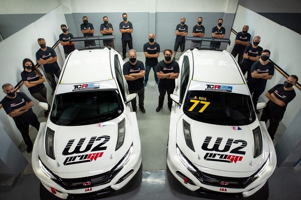 A equipe W2 ProGP