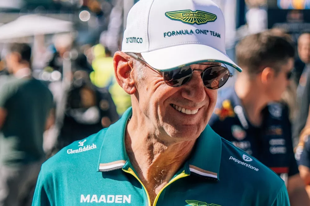 Adrian Newey, technisch directeur van Aston Martin F1