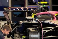 Alpine arriesga con un alerón descargado para empezar en Bakú