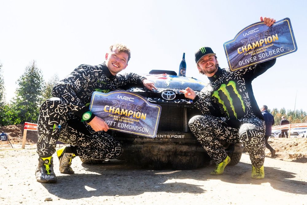 ソルベルグ息子オリバー、ライバル圧倒してWRC2タイトル確定「やれる