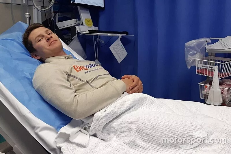Todd Hazelwood, Matt Stone Racing in hospital
