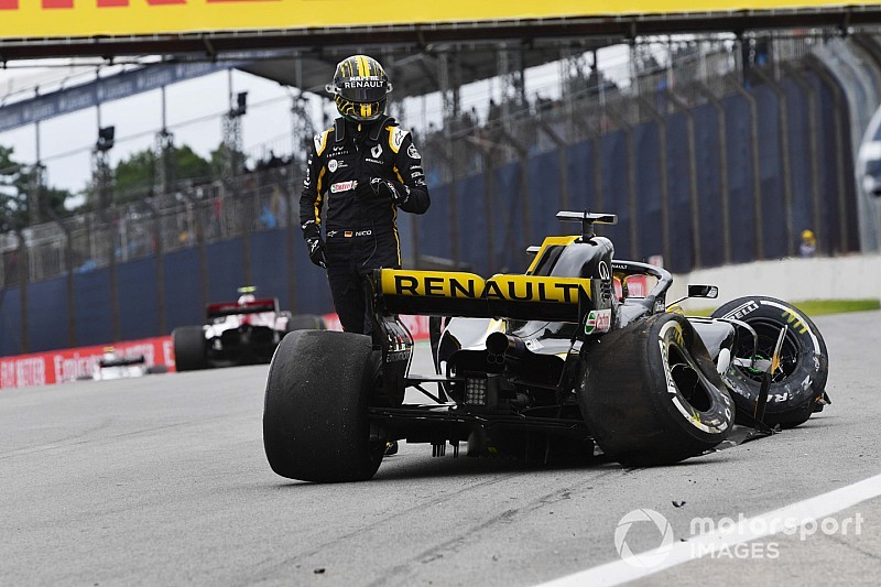 Hulkenberg dice que su choque fue consecuencia de un