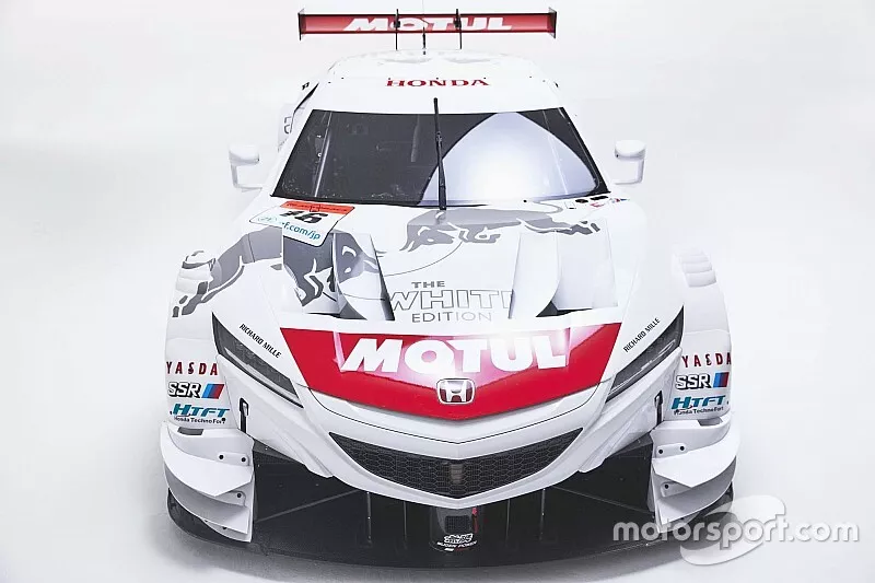 1/10 ホンダNSX-GT レッドブルホワイトエディション S-GT】まるで四輪版の無限ホワイトブル!? 特別塗装ホワイトバージョン