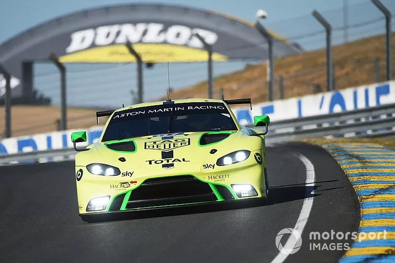 #97 Aston Martin Racing Aston Martin Vantage AMR: Alex Lynn, Maxime Martin, Jonathan Adams, Russ Gunn