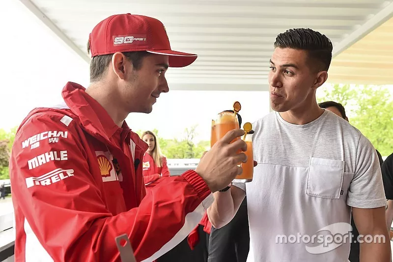 Charles Leclerc, Ferrari at Shell House