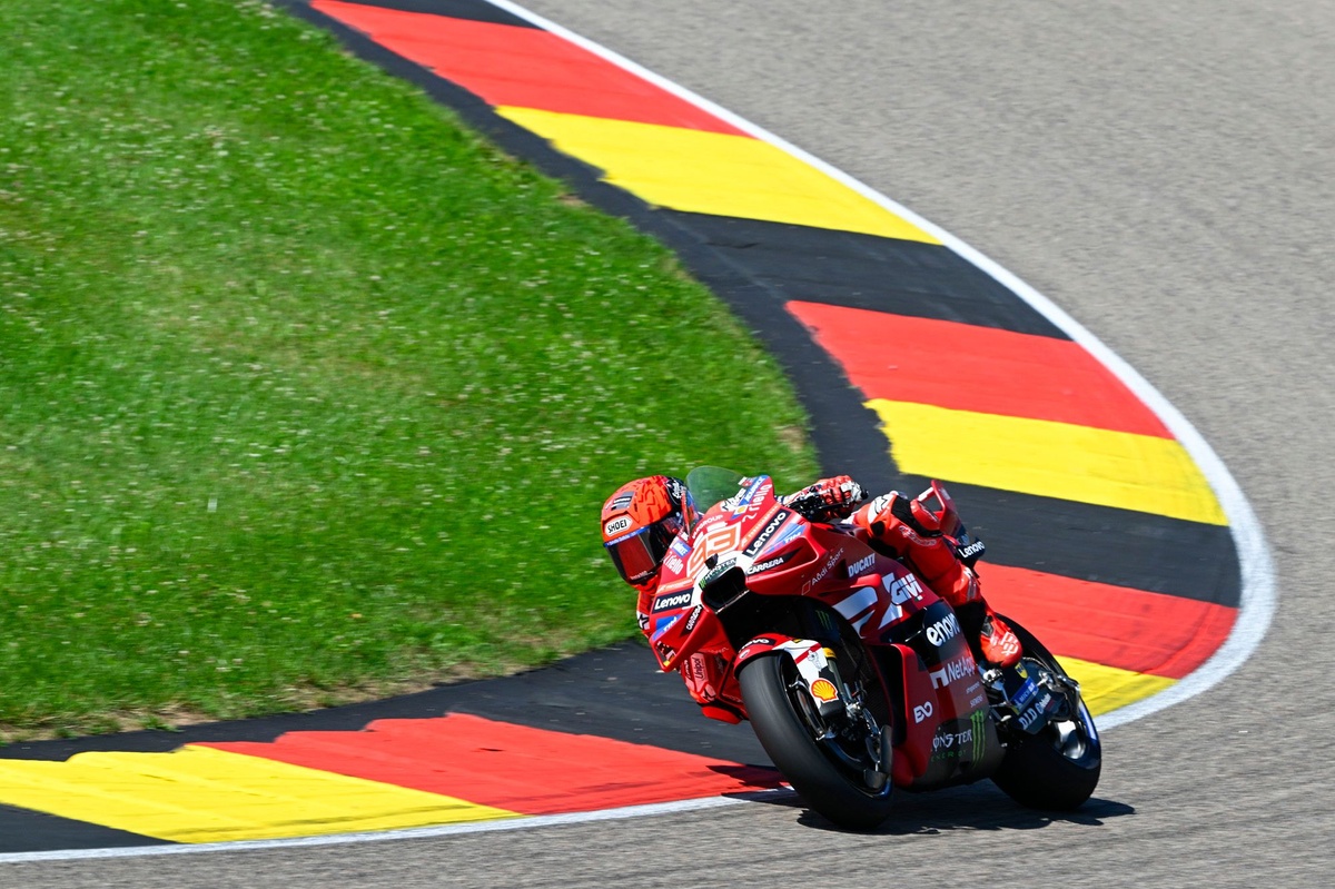 Marquez Leads Ducati Front Row at German GP