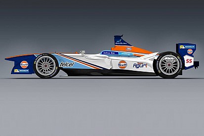 Team Aguri ab sofort in den Traditionsfarben von Sponsor Gulf