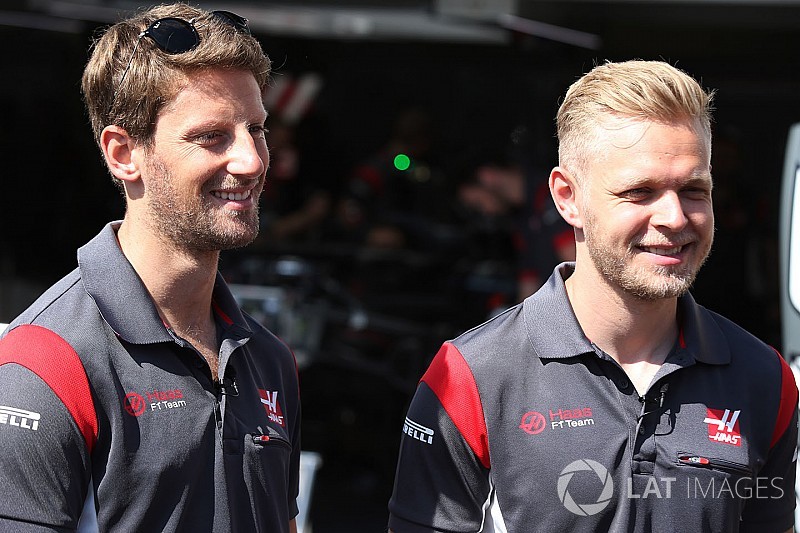 Haas says it will retain Grosjean, Magnussen in 2018