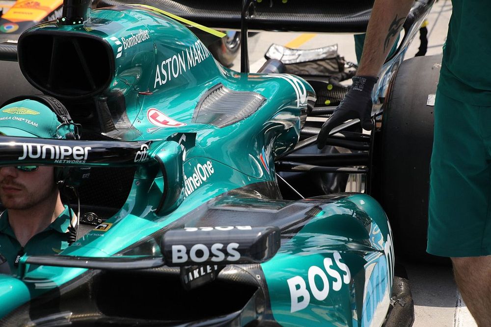 Detalles técnicos del Aston Martin AMR24