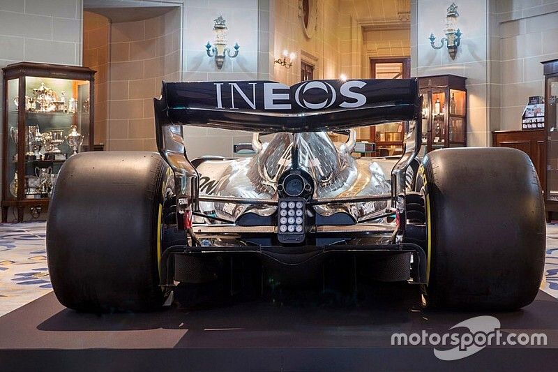 Mercedes AMG F1 livery detail