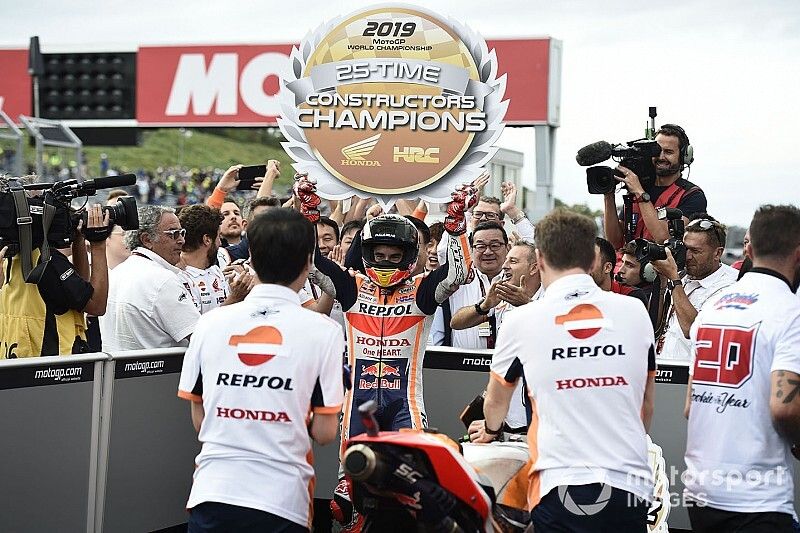 Ganador de la carrera Marc Marquez, Repsol Honda Team
